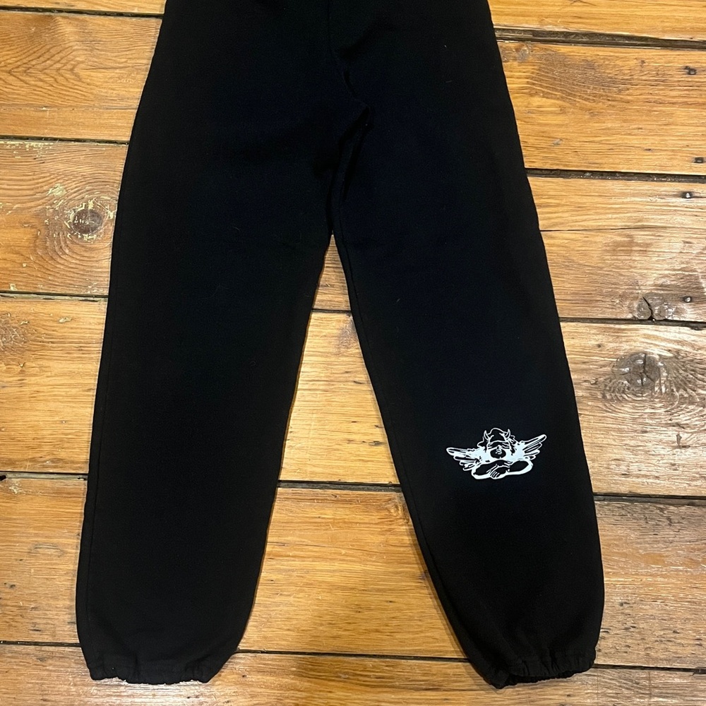 Boys Lie Black Angel Psychic Sweatpants - Picture 3 of 3